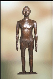 仿古針灸銅人高158cm 